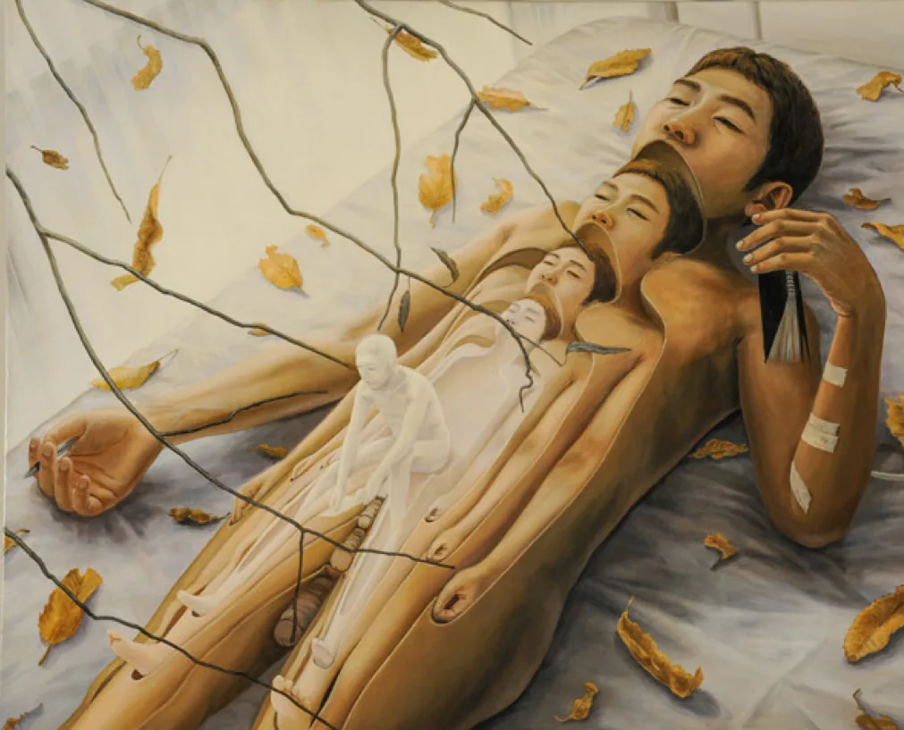 石田徹也 (1973-2005)｜Trees｜2003｜壓克力顏料、油彩、畫布｜尺寸不詳