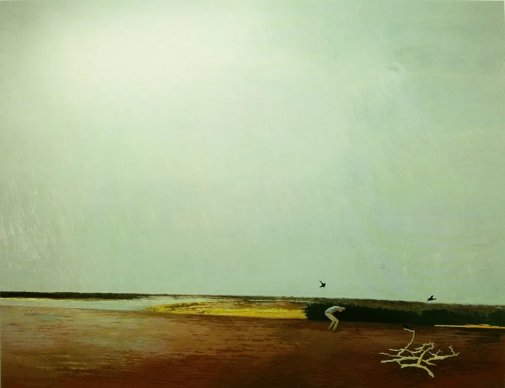 王萬春 (b.1956)｜反撲｜2007｜油彩、畫布｜112x145.5cm