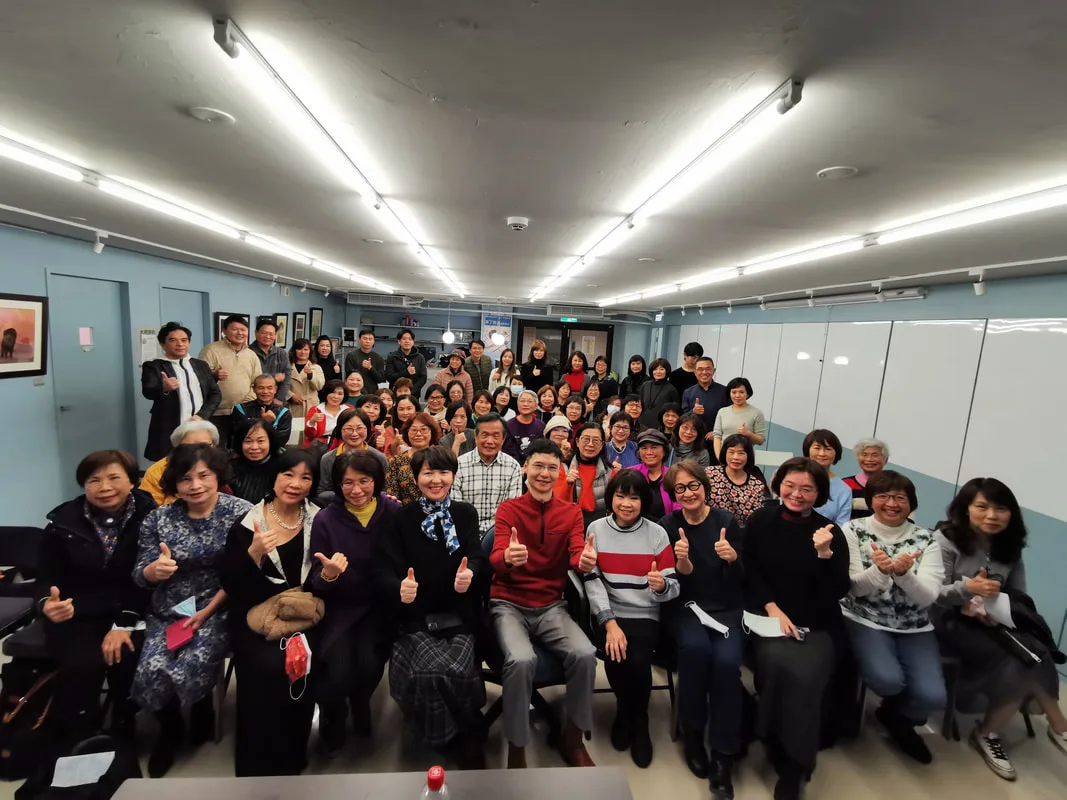 2021年3月23日桃園演講會後大合影