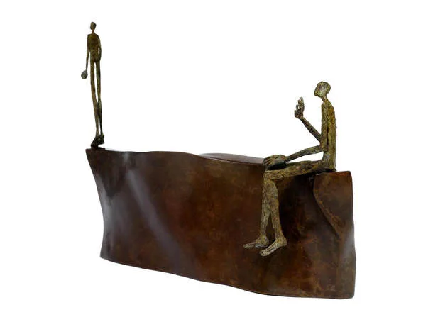 瓦兒 Val (1967-2016)｜道別 L'Adieu｜2011｜銅｜38x6x29cm